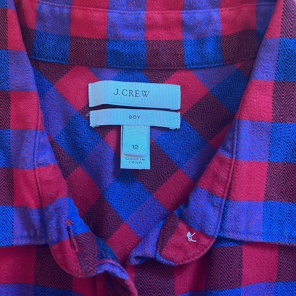 J. Crew Women’s flannel shirt - Picture 2 of 3